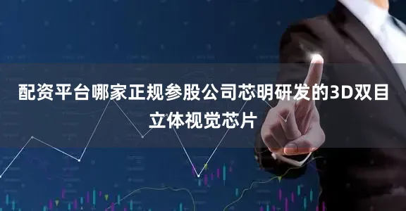 配资平台哪家正规参股公司芯明研发的3D双目立体视觉芯片